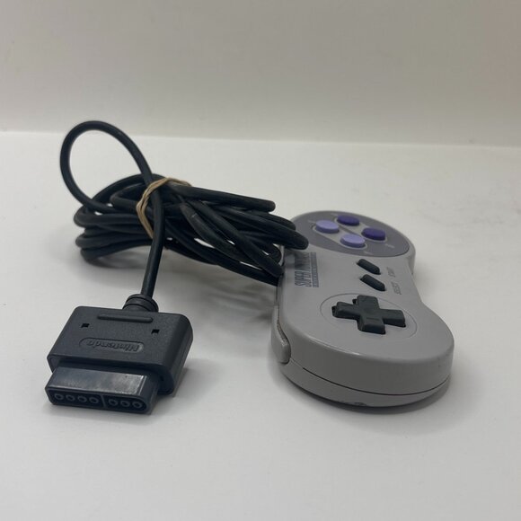 OEM Gray Nintendo Super Nintendo SNES Controller SNS-005 - Picture 4 of 7